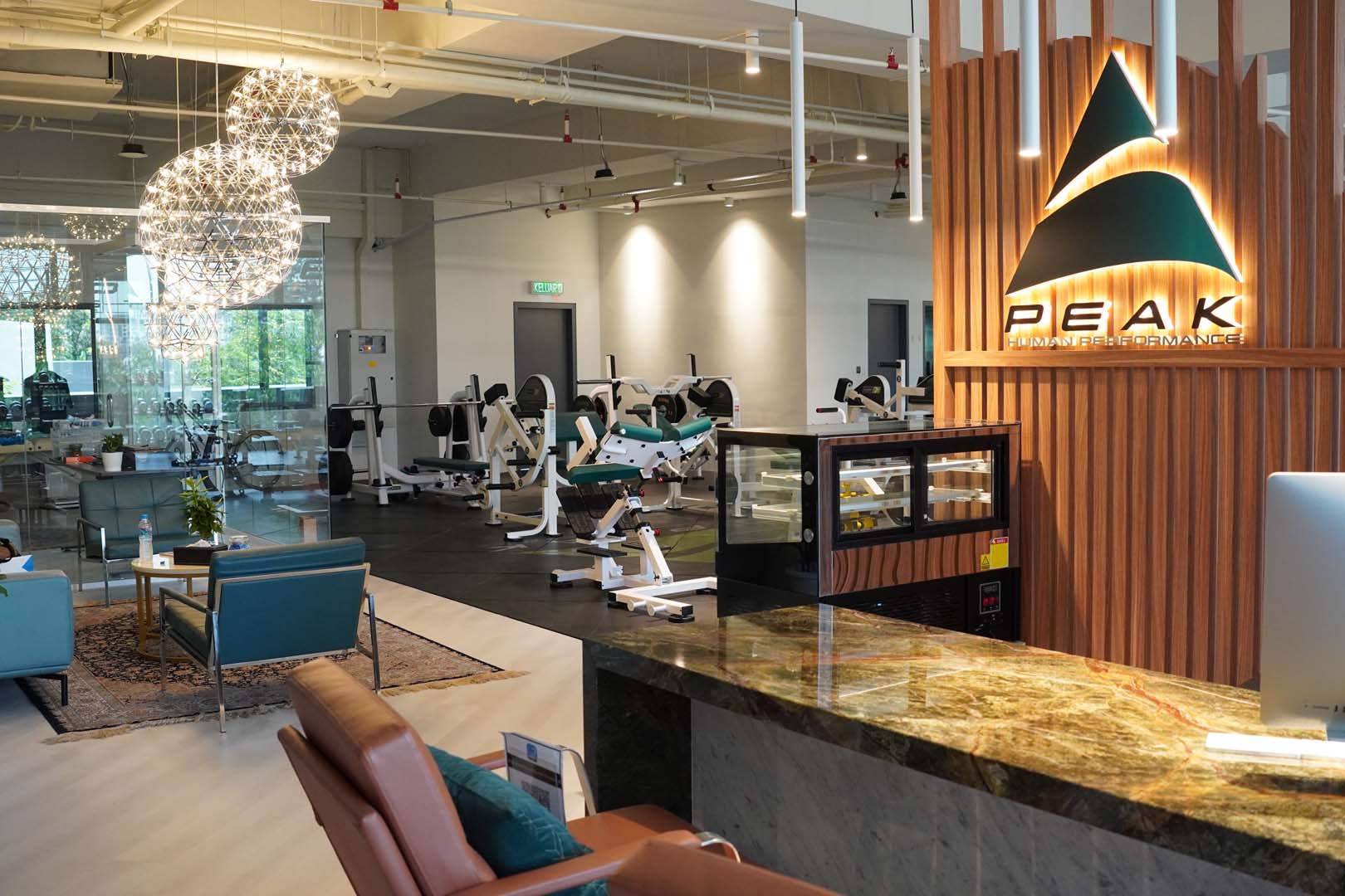 Reception & Relax Area